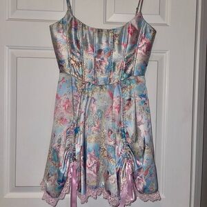 Dolls Kill Sugar Thrillz Pastel Fantasy Dress